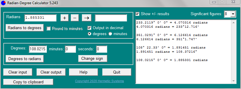 Radian-Degree Calculator screenshot #4